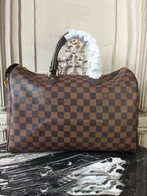 Louis vuitton original damier ebene speedy 35 n41525 no strap
