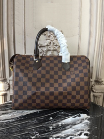 Louis vuitton original damier ebene speedy 30 n41531 no strap