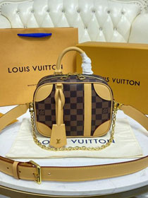 Louis vuitton original damier ebene valisette souple BB N50065 natural