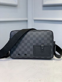 Louis vuitton original damier graphite alpha messenger bag N40188