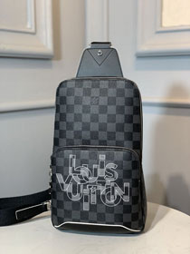 Louis vuitton original damier graphite avenue sling bag N40274