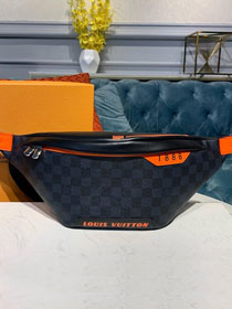 Louis vuitton original damier graphite bumbag n40161