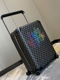 Louis vuitton original damier graphite horizon 55 rolling luggage N23208