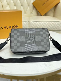 Louis vuitton original damier graphite studio messenger bag N50013