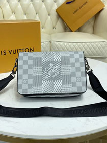 Louis vuitton original damier graphite studio messenger bag N50014 beige