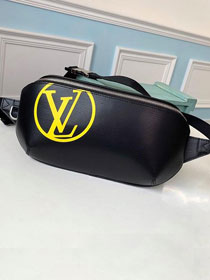 Louis vuitton original epi leather bumbag m55131 black