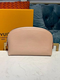 Louis vuitton original epi leather cosmetic pouch m60024 nude