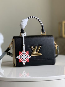 Louis vuitton original epi leather crafty twist mm M56780 black
