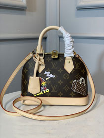 Louis vuitton original monogram alma BB M53152