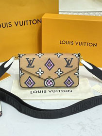Louis vuitton original monogram calfskin multi felicie pochette M80695