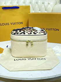 Louis vuitton original monogram calfskin nice mini M45850 white