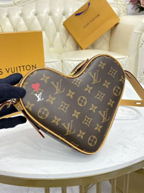 Louis vuitton original monogram canvas heart bag M45149