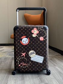 Louis vuitton original monogram canvas horizon 55 rolling luggage M23204