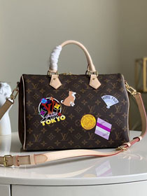 Louis vuitton original monogram canvas speedy 30 bag M40391