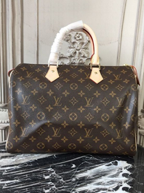 Louis vuitton original monogram canvas speedy 35 m41524 no strap