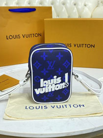 Louis vuitton original monogram carry it bag M46116 blue