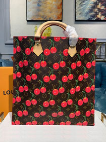 Louis vuitton original monogram cherry sac piat handbag m51140