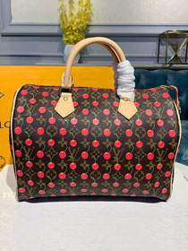 Louis vuitton original monogram cherry speedy 30 handbag m41107