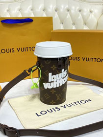 Louis vuitton original monogram coffee cup pouch M80812