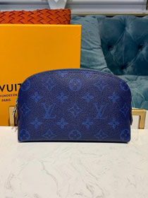 Louis vuitton original monogram cosmetic pouch m60024 blue