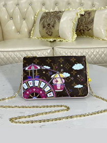 Louis vuitton original monogram ebene pochette M60255