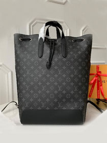 Louis vuitton original monogram eclipse explore backpack m40527 black