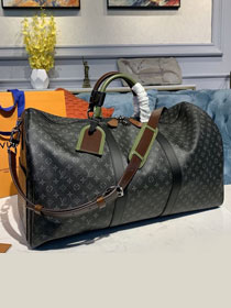 Louis vuitton original monogram eclipse keepall 50 M58669