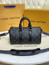 Louis vuitton original monogram eclipse keepall xs M45947