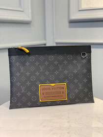 Louis vuitton original monogram eclipse pochette M69256