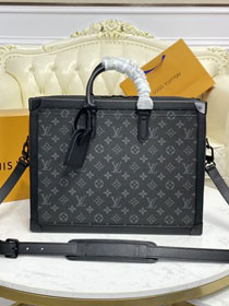 Louis vuitton original monogram eclipse soft trunk m44952