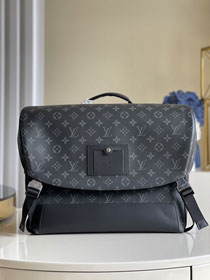 Louis vuitton original monogram eclipse voyager messenger bag M40510