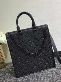 Louis vuitton original monogram empreinte tote bag m4476 black