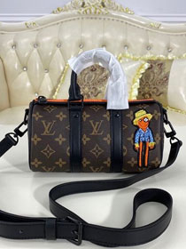 2021 Louis vuitton original monogram mini boston handbag M80201