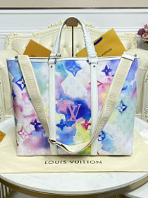 Louis vuitton original monogram new tote bag M45754 white