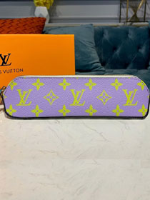 Louis vuitton original monogram pencil pouch elizabeth GI0376 pink