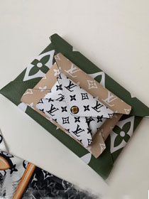 Louis vuitton original monogram pochette kirigami M67600 khaki