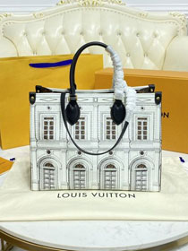 Louis vuitton original printed calfskin onthego mm M59264