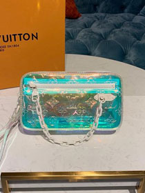 Louis vuitton original pvc transparent pochette volga m44458