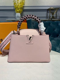 Louis vuitton original taurillon capucines BB M55236 light pink