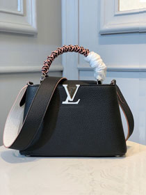 Louis vuitton original taurillon capucines BB m55236 black