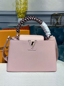 Louis vuitton original taurillon leather capucines pm M55912 pink