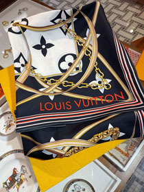 Louis vuitton top quality silk 90 scarf S90025