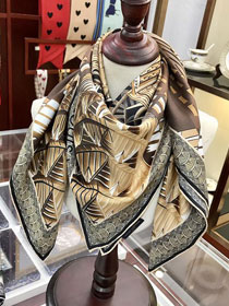 Louis vuitton top quality silk 90 scarf S90055