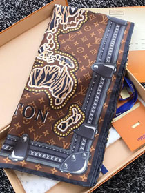 Louis vuitton top quality silk 90 scarf S90253