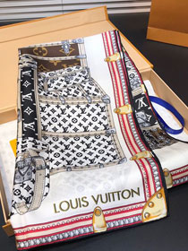 Louis vuitton top quality silk 90 scarf S90259