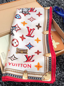 Louis vuitton top quality silk 90 scarf S90325