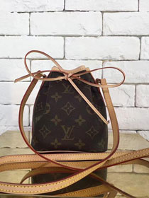2017 louis vuitton 1:1 nano noe monogram M41346