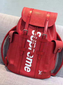 2017 louis vuitton 1:1 original leather christopher PM M58828 red