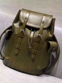 2017 louis vuitton 1:1 original leather christopher PM M58843 green
