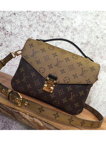 louis vuitton original monogram pochette metis handbag M41465